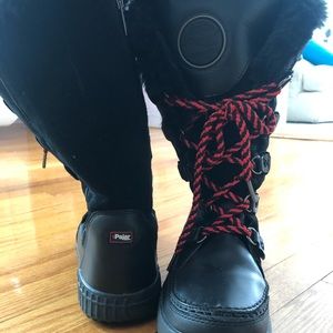 Pajar Black Waterproof Boots size 8.5